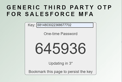 TOTP Authenticator
